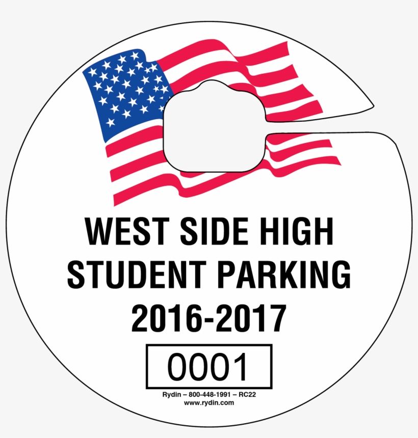 This Design Has An American Flag - Poster, transparent png download