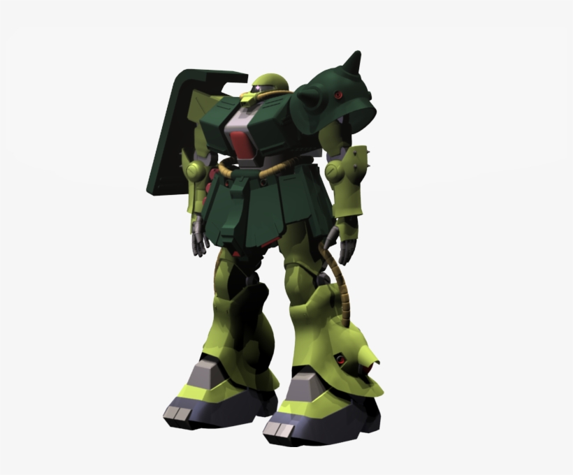 100 Zaku Kai Experimental Blender Model - Cartoon, transparent png download