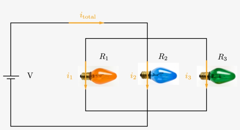 The Total Current Coming Out Of The Battery Itotal, transparent png download