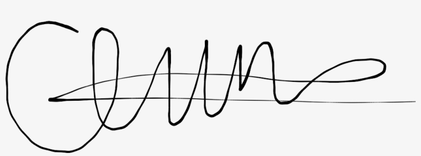 Signature 740 1447070212 - Calligraphy, transparent png download