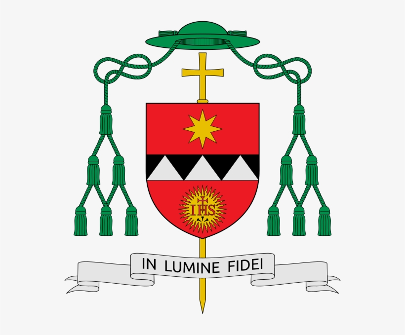 Rome-libanori - Bishop Oscar Jaime Florencio Coat Of Arms, transparent png download