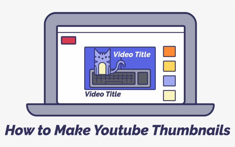 How To Make Youtube Thumbnail - Diagram, transparent png download