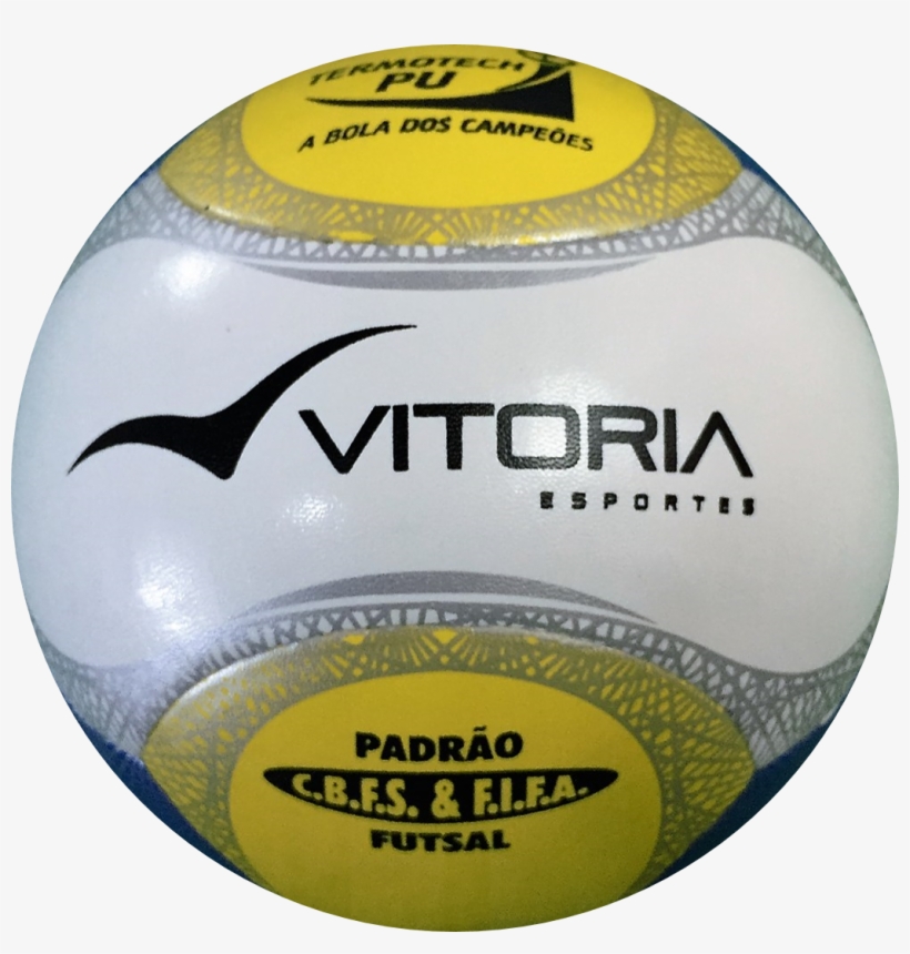 Bola Futsal Vitória Oficial Termotech Pu 6 Gomos - Beach Rugby, transparent png download