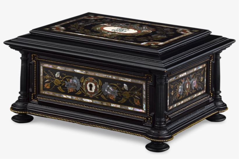 Musical Jewelry And Sewing Casket - Coffee Table, transparent png download