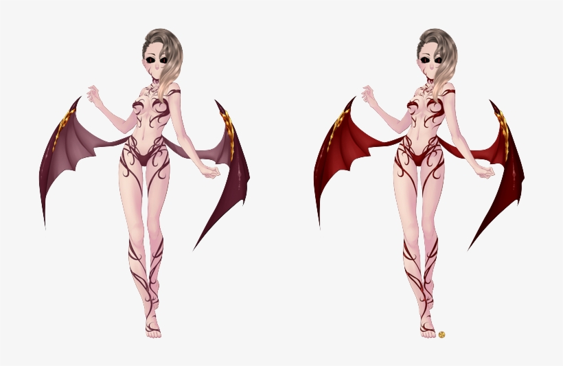 Evil Succubus - Body Evil Succubus Eldarya, transparent png download