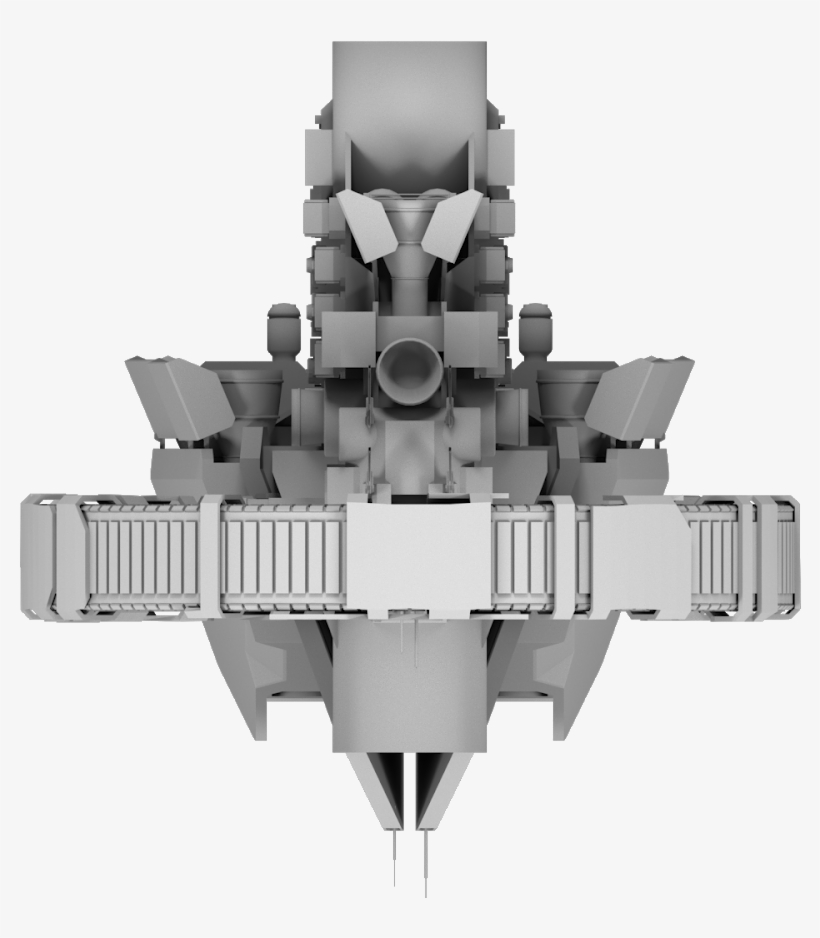 This Free 3d Model Has A Triangle Count Of - Missile, transparent png download