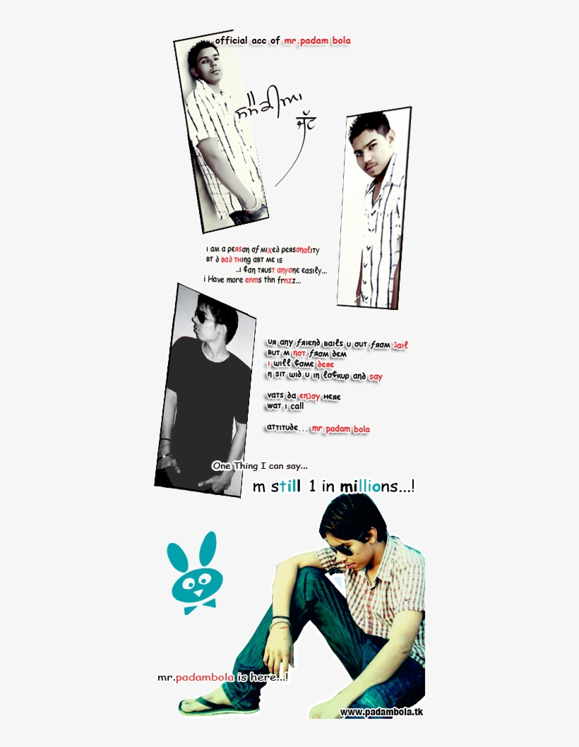 Padam Bola Padam - Poster, transparent png download