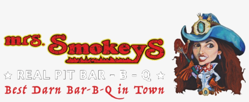 Smokeys Real Pit Bar B Q - Illustration, transparent png download