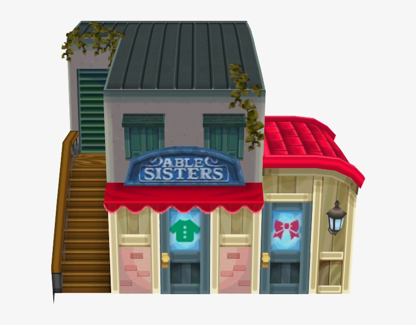 Download Zip Archive - Able Sisters Acnl Building, transparent png download