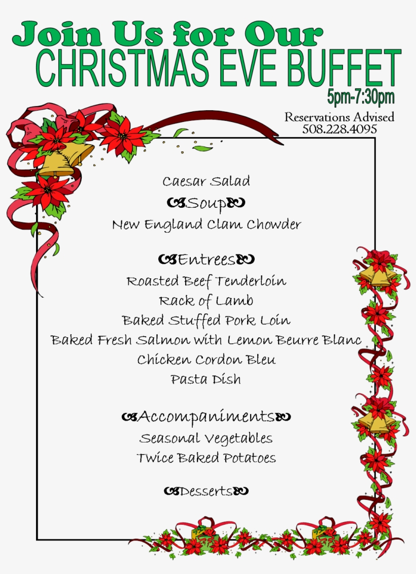 Christmas Menu18 - Calligraphy, transparent png download
