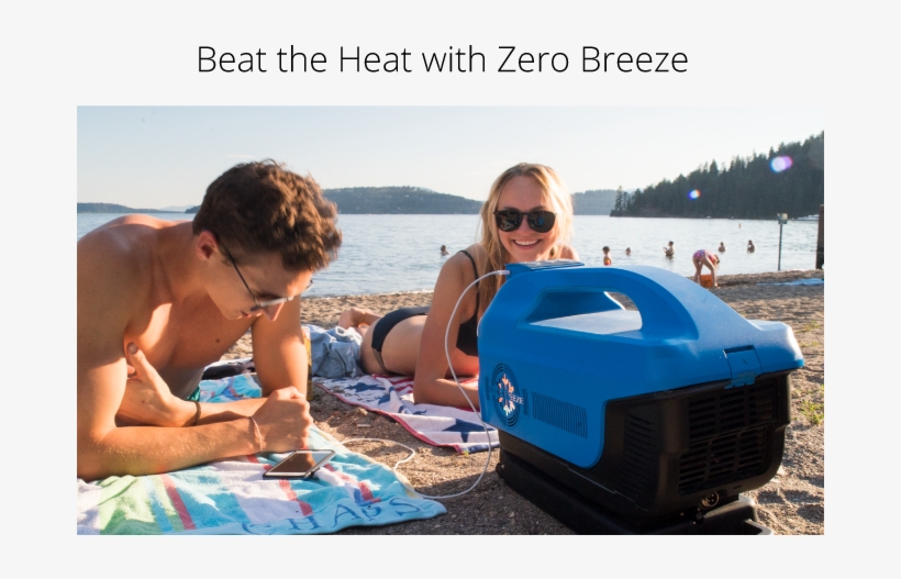 Zero Breeze For Heat - Zero Portable Air Conditioner, transparent png download