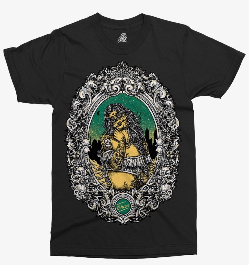Chica No Muerta Printed T-shirt - Shirt, transparent png download
