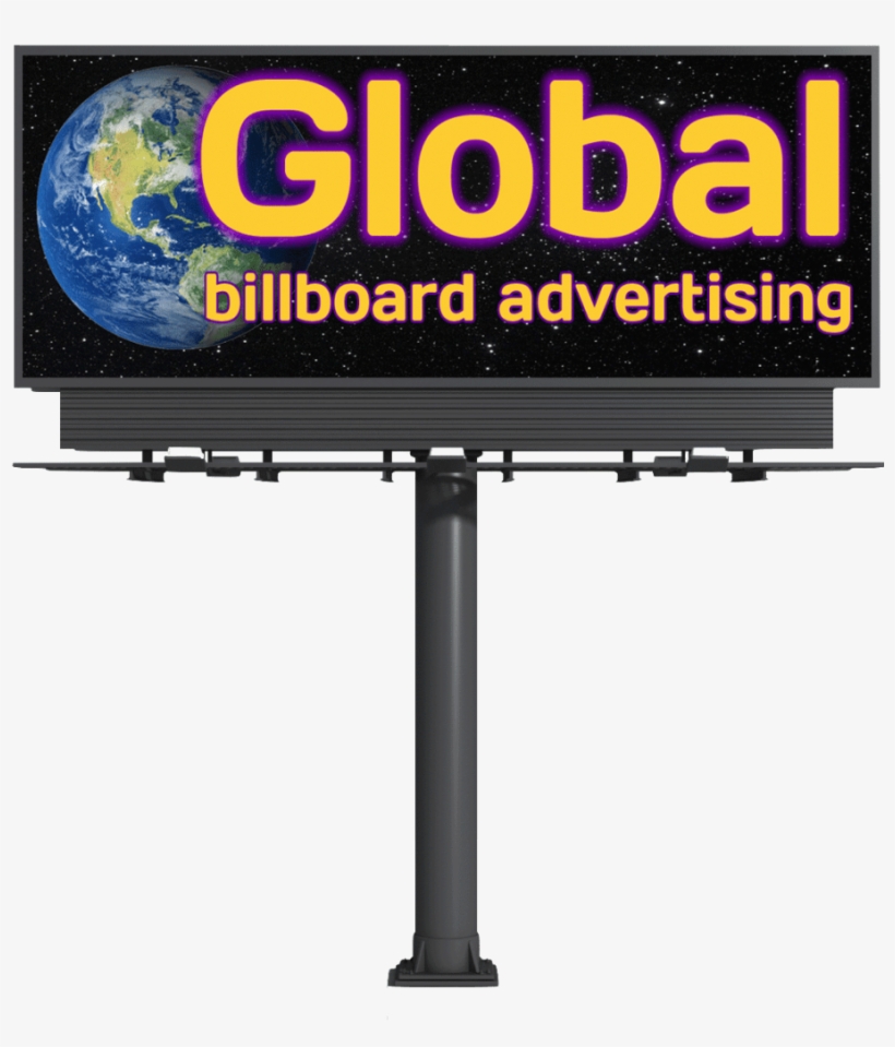 Advertise Global Billboard Advertising - Led Billboard Transparent Png, transparent png download