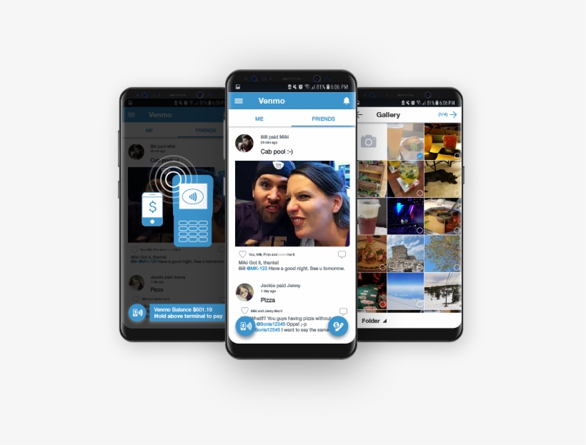 Venmo Redesign - Iphone, transparent png download