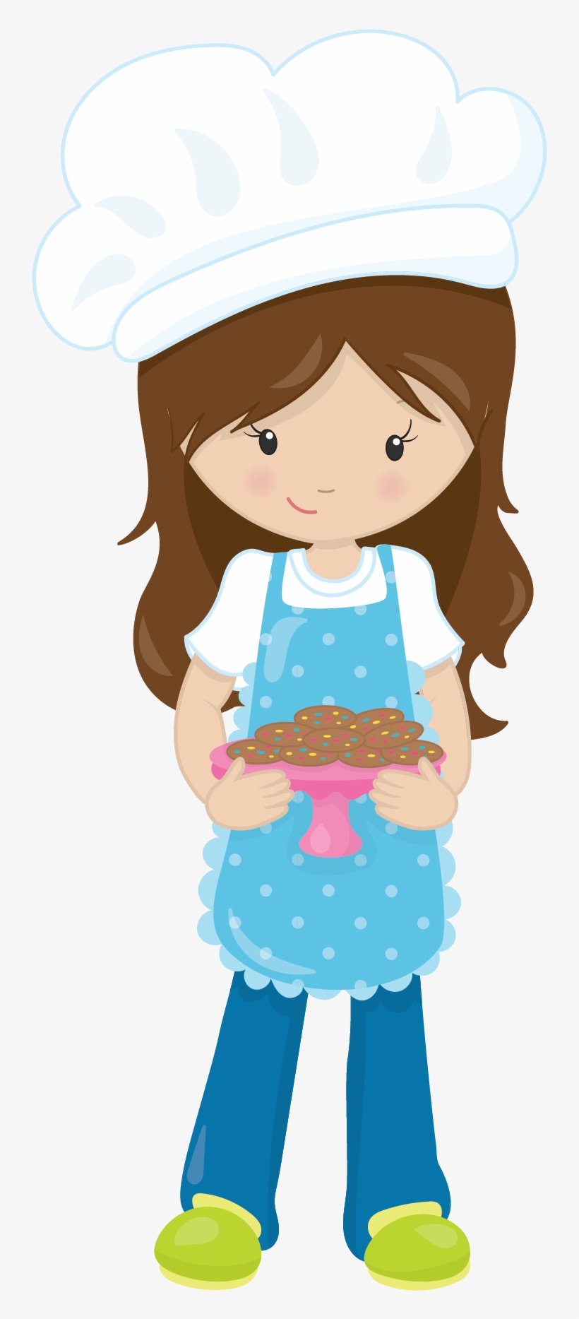 Magic Biscuit Buns The Little Puddins Blog - Baker Girl Png, transparent png download