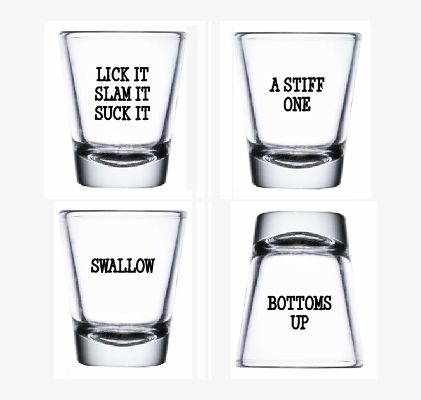 Badgirl Dirtymind Shots - Rwby Shot Glasses, transparent png download