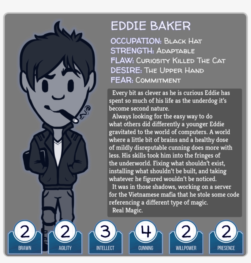Eddie Baker - Cartoon, transparent png download