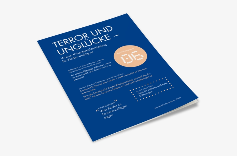 Terror Und Unglücke - Brochure, transparent png download