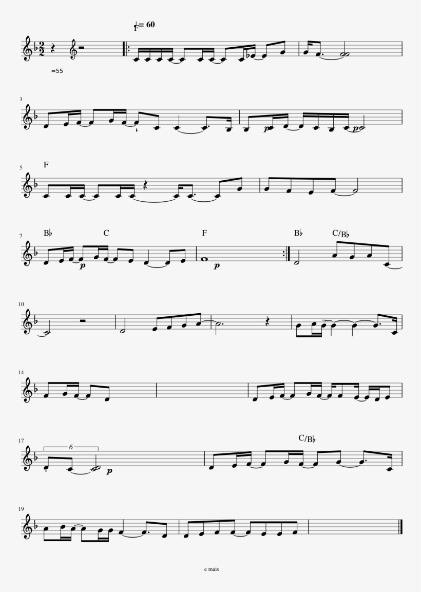 Oferta De Amor Sheet Music Composed By Willen Soares - Sheet Music, transparent png download