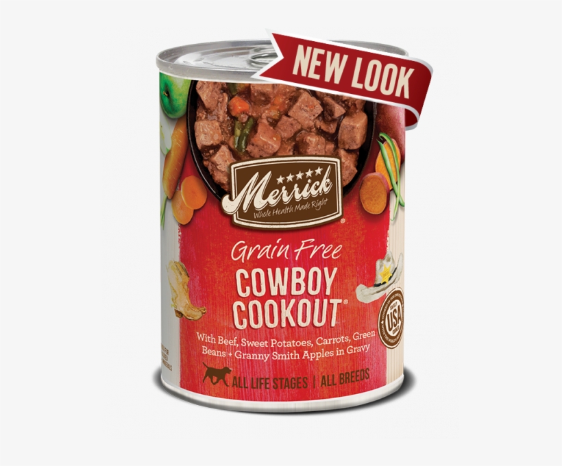 Merrick Classic Cowboy Cookout Can - Merrick, transparent png download