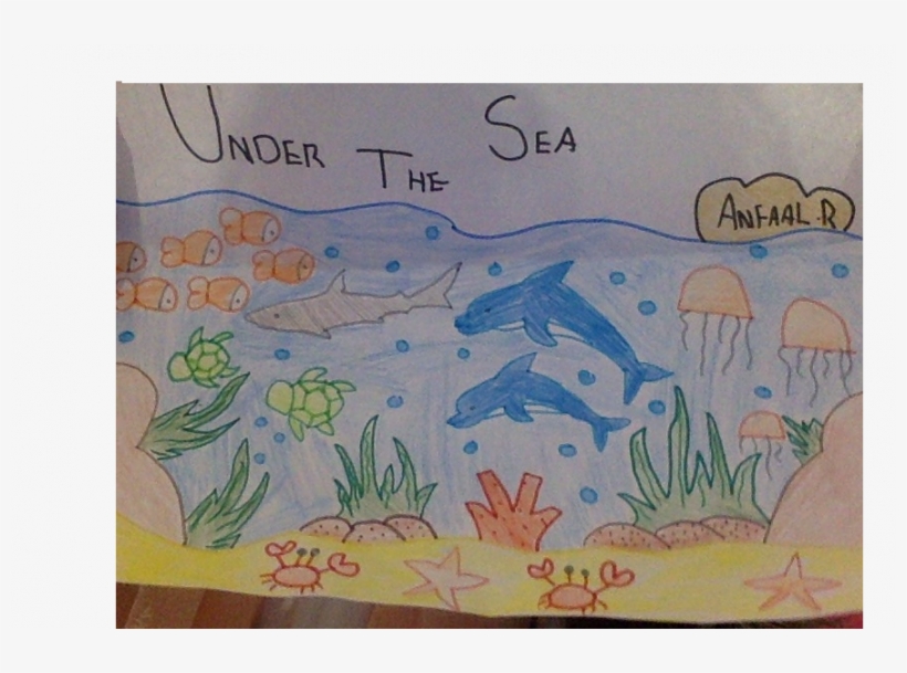 Under The Sea - Painting, transparent png download