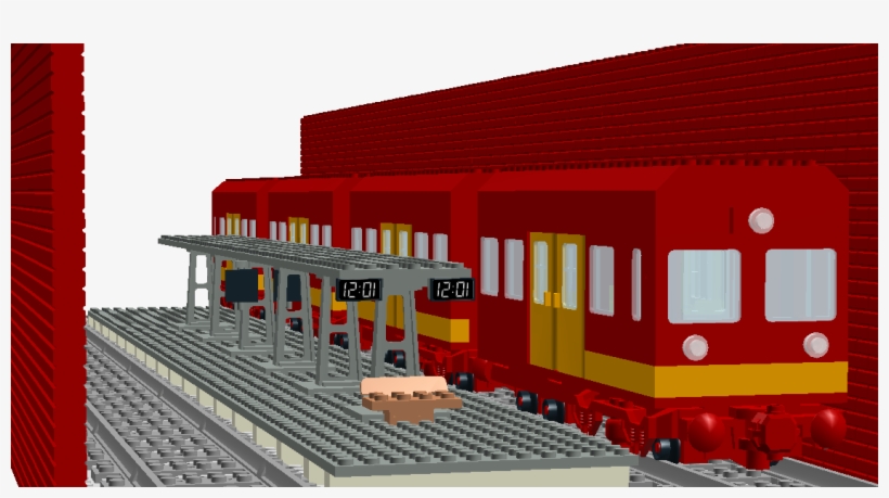 Subway Train - Track, transparent png download