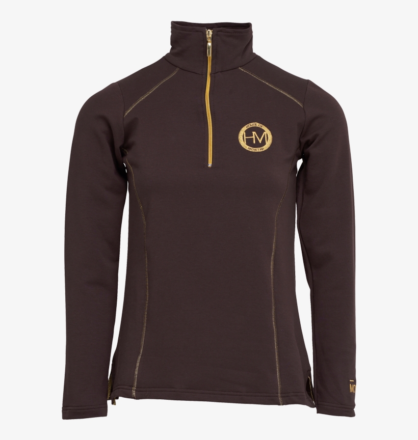 Cora 1/4 Zip Jersey - Long-sleeved T-shirt, transparent png download