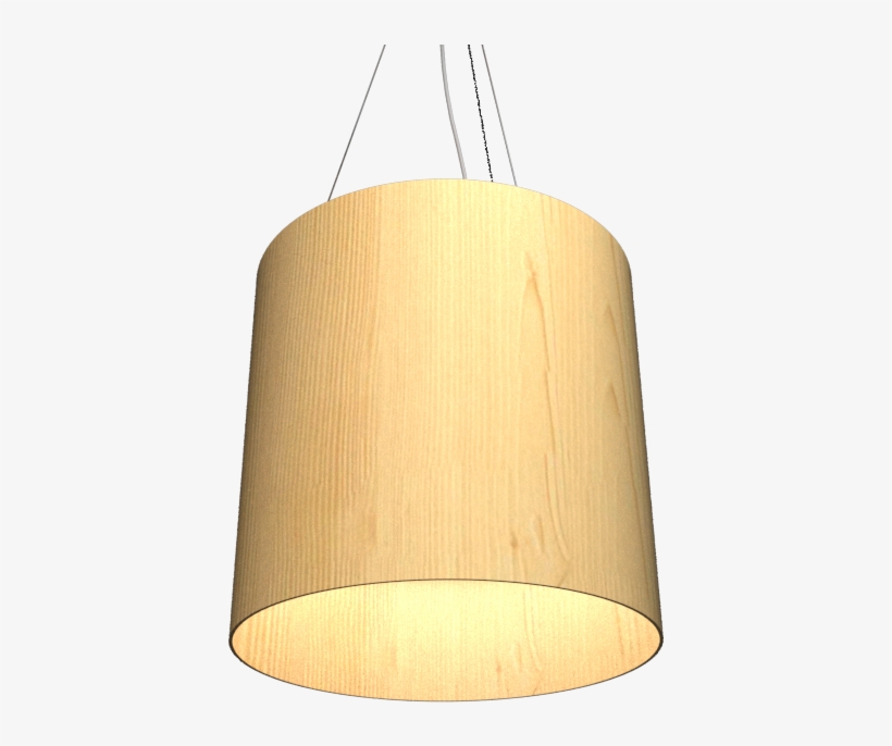 Pendant Lamp Cilíndrico Borda Alta - Lampshade, transparent png download