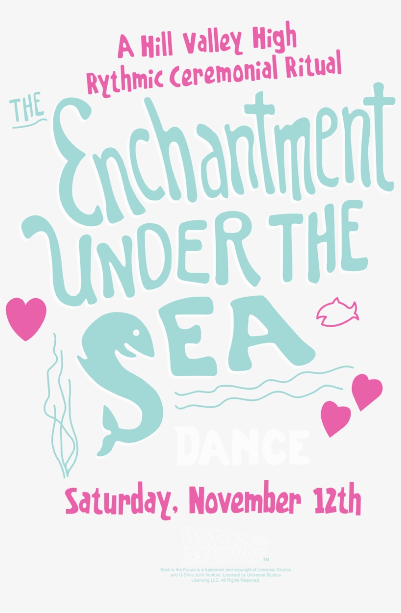 Back To The Future Under The Sea Men's Tank - Poster, transparent png download