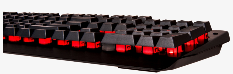 Tt Esports Challenger Edge Membrane Gaming Keyboard- - Computer Keyboard, transparent png download