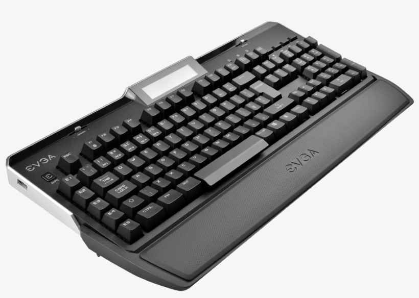 Evga Z10 Gaming Keyboard, Red Backlit Led, Mechanical - G700 Keyboard, transparent png download