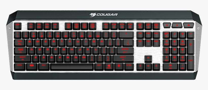Photos - Cougar Attack X3 Mechanical Keyboard Cherry Mx Red, transparent png download