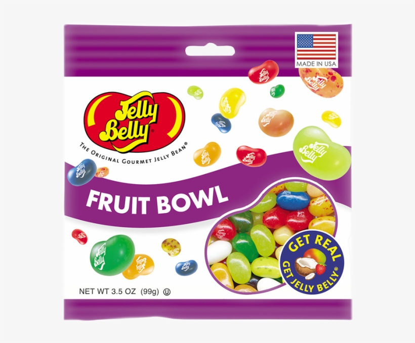 Jelly Belly Fruit Bowl - Jelly Belly Fruit Mix, transparent png download