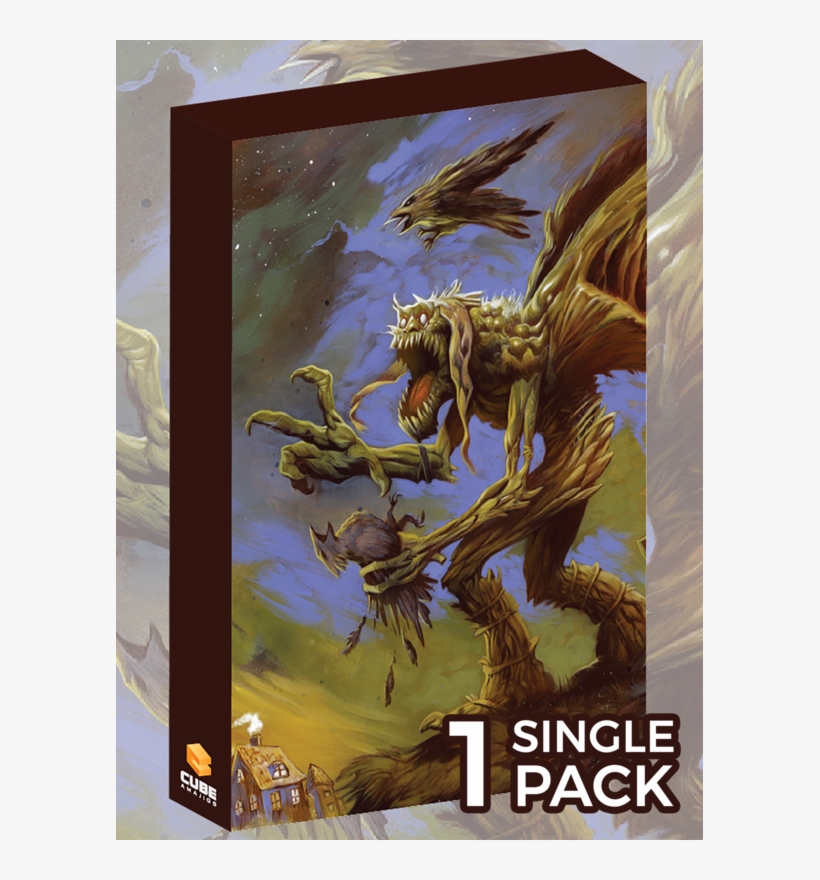 Gargoyle Cubeamajigs By Jeff Miracola - Mythical Creature, transparent png download