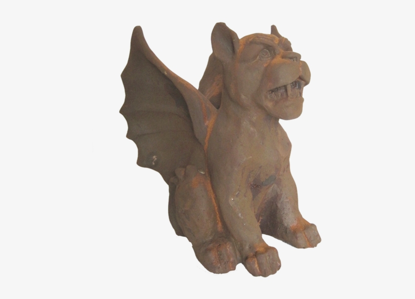 G014 Cast Iron Gargoyle - Statue, transparent png download