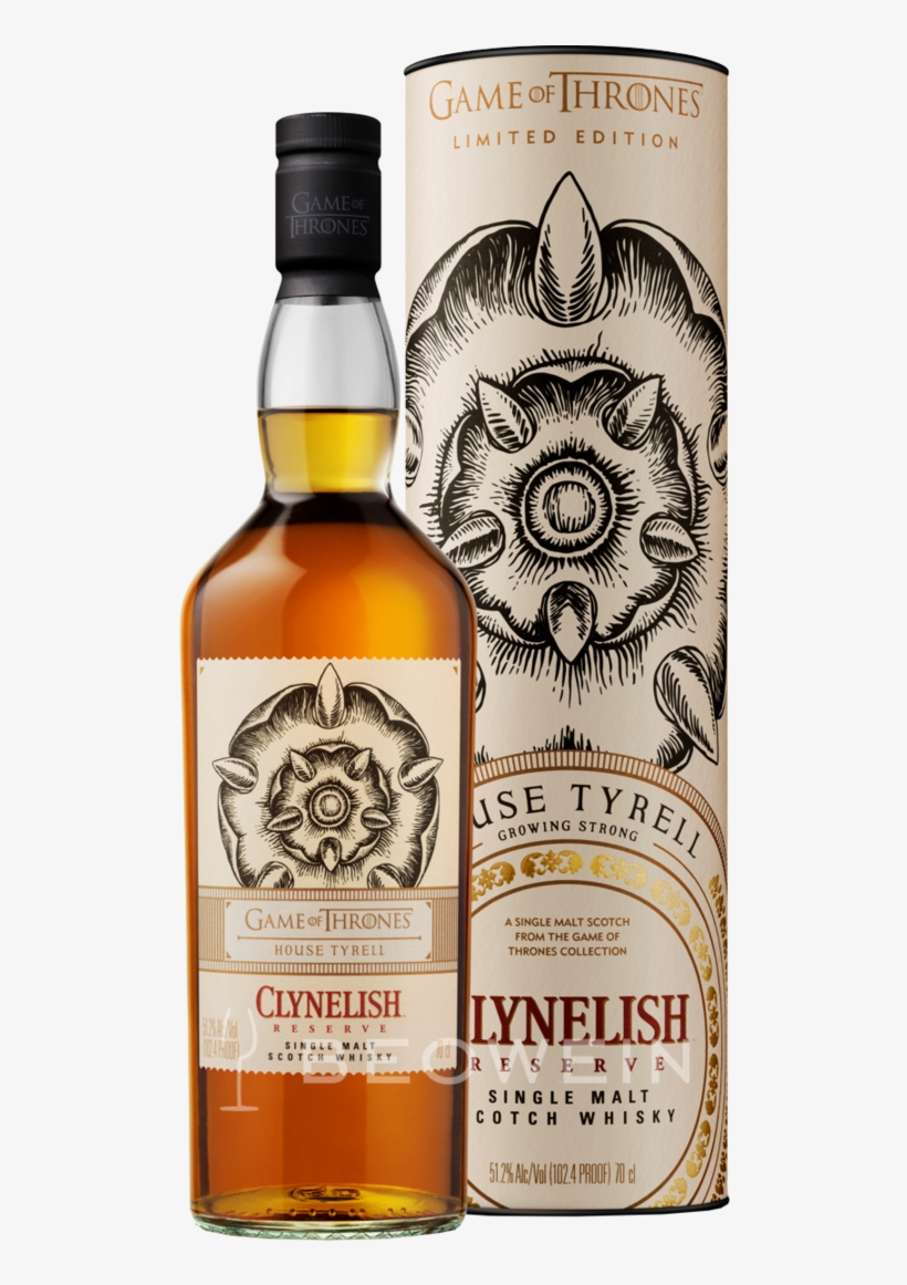 Game Of Thrones Clynelish Reserve 0,7 L - Clynelish Game Of Thrones, transparent png download