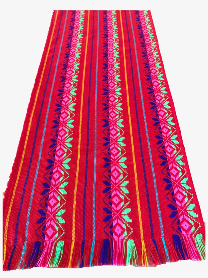 Mexican Fabric Table Runner - Motif, transparent png download