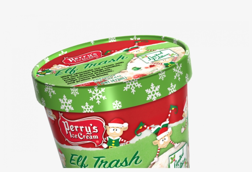 Among Perry's Seasonal Flavors - Elf Trash Ice Cream, transparent png download