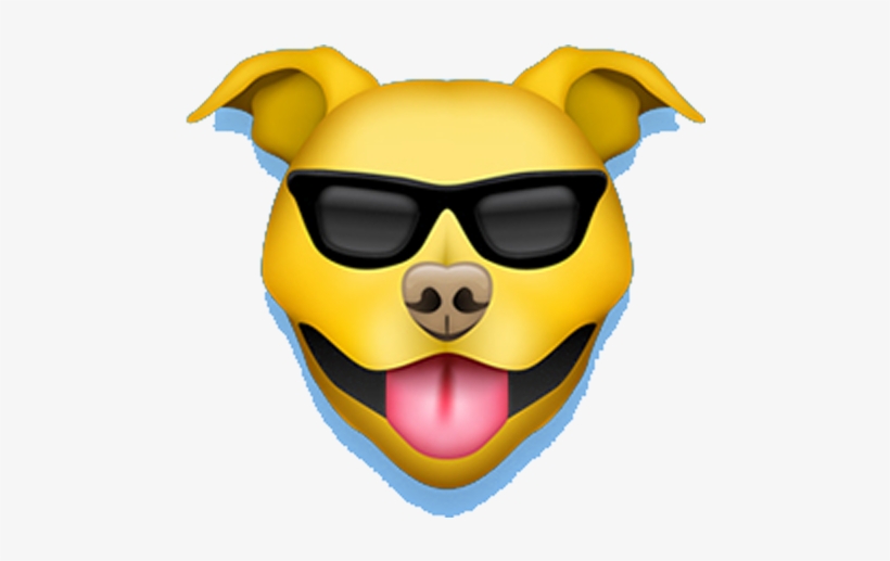 Pitmoji - Pitbull Emoji, transparent png download