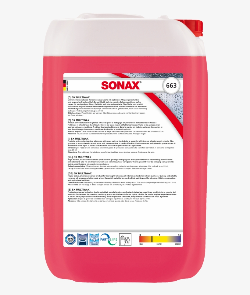 Article Number - - Sonax, transparent png download