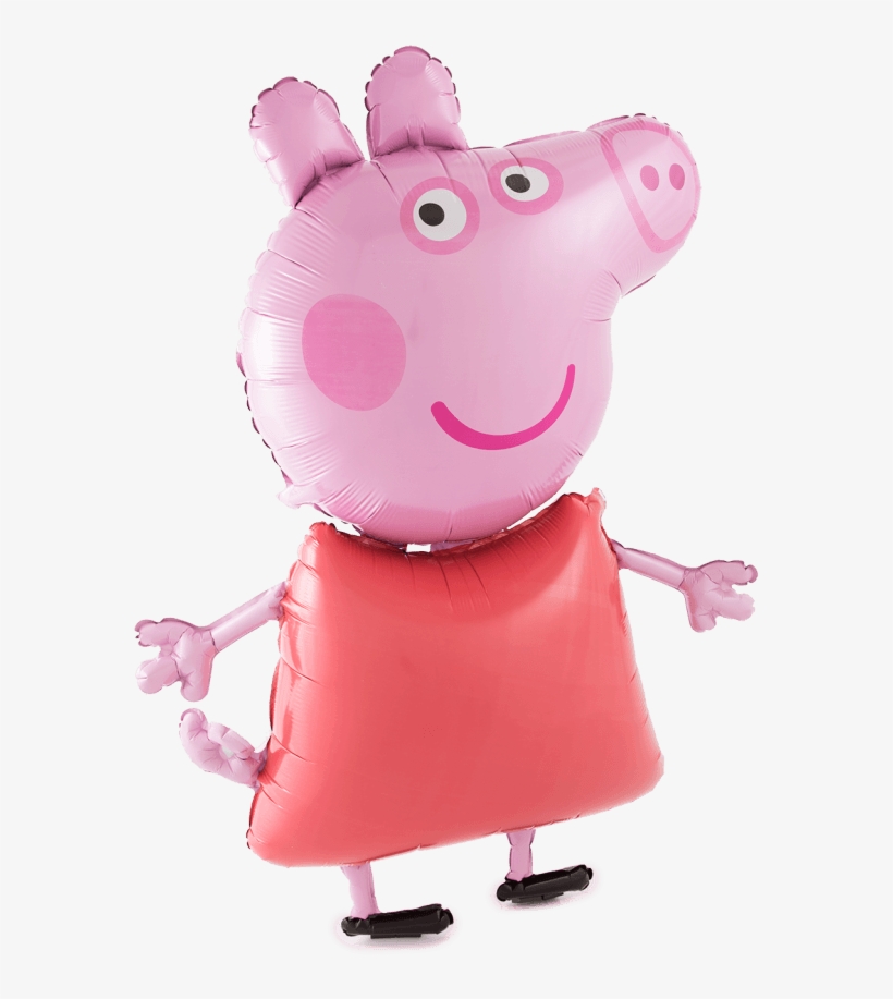 Peppa Pig Airwalker - Cartoon, transparent png download
