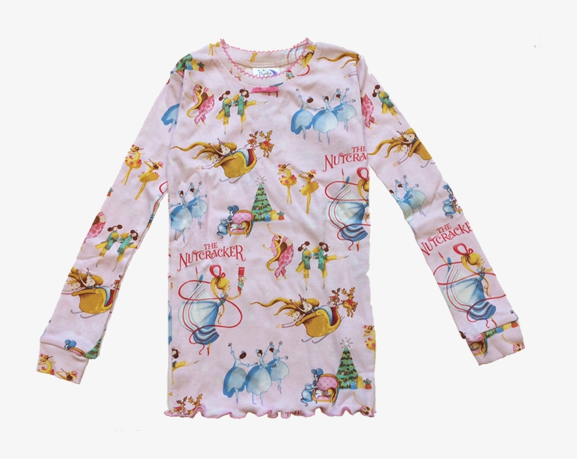 Nutcracker Pajamas - Long-sleeved T-shirt, transparent png download
