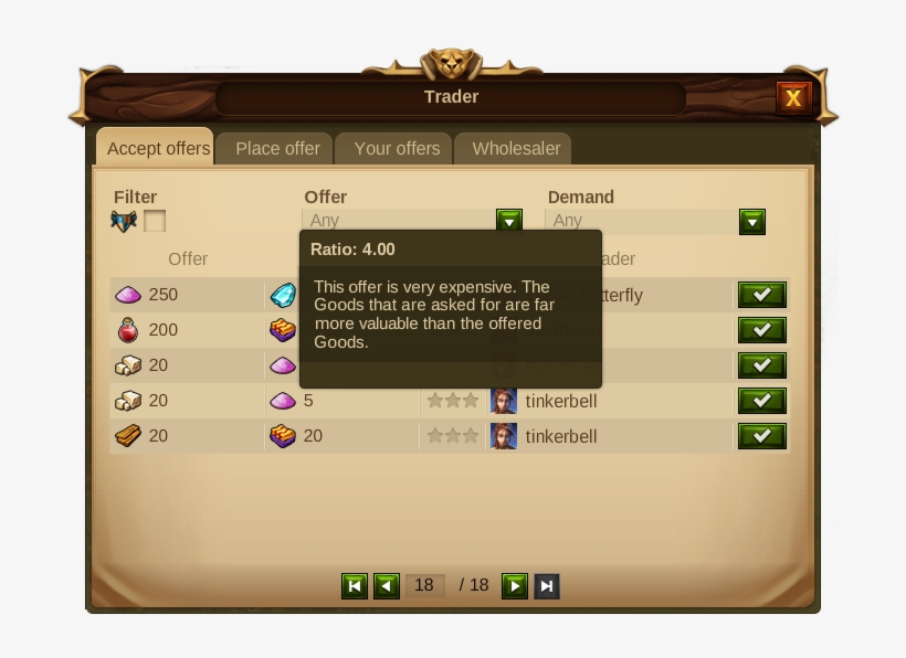 Ratio Tip - Elvenar Trader, transparent png download