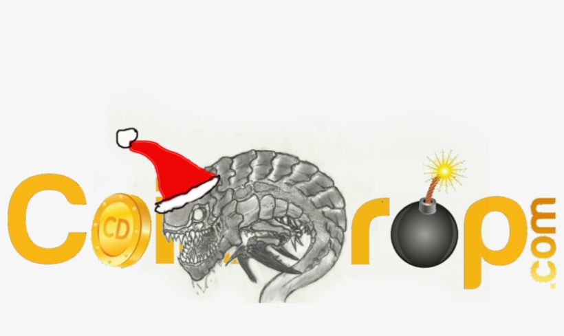 Coin-drop Santa Bug - Illustration, transparent png download