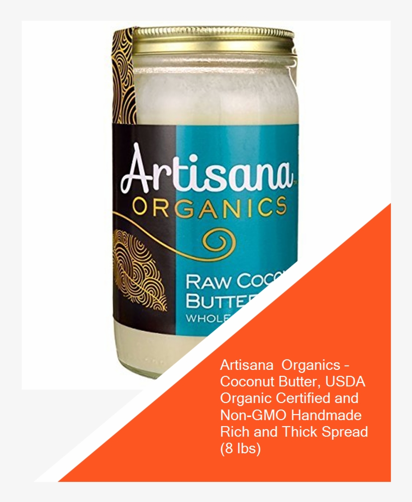 Artisana Organics Coconut Butter, Usda Organic Certified - Graphic Design, transparent png download