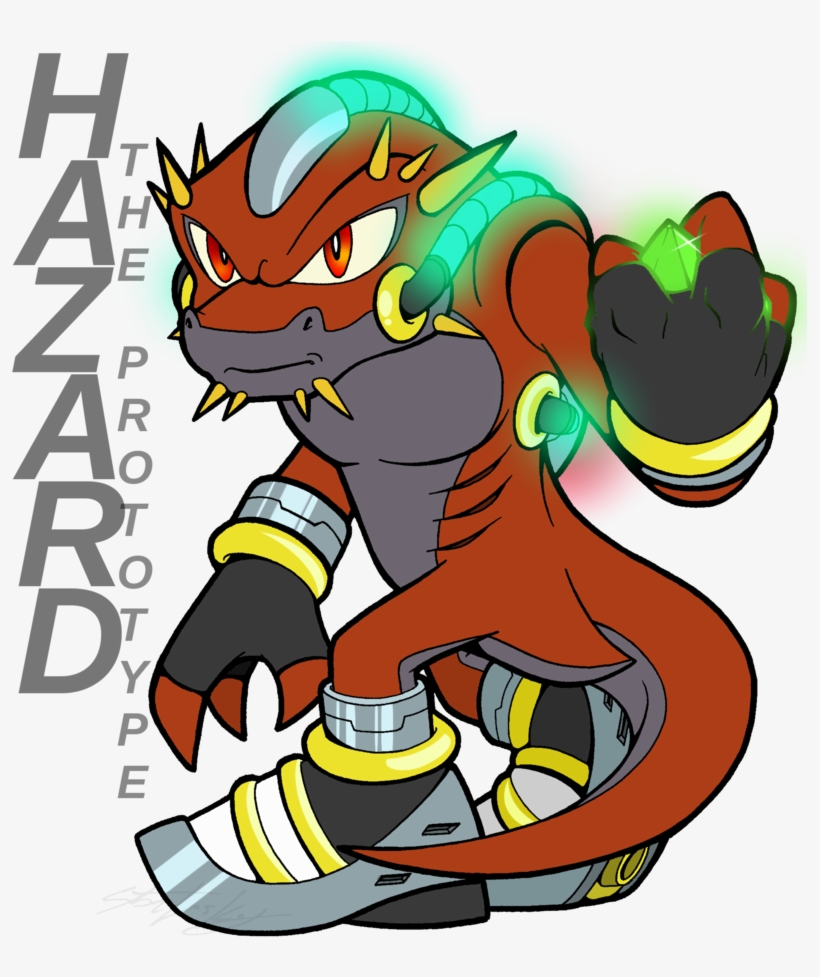 Hazard The Prototype - Biolizard Mobian, transparent png download