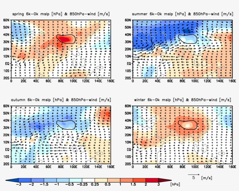 Mean Sea Level Pressure And Wind In 850 Hpa (vector, - Circle, transparent png download