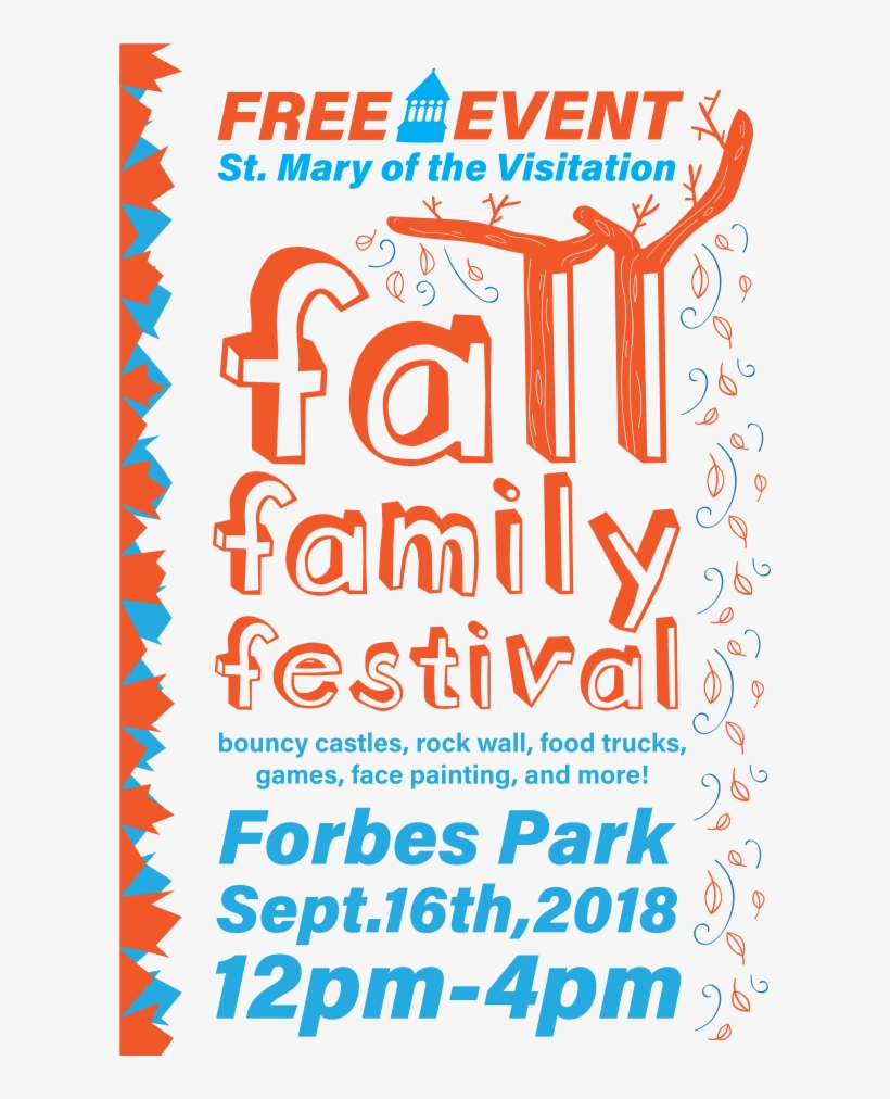 Fall Family Event Poster2018 - Poster, transparent png download
