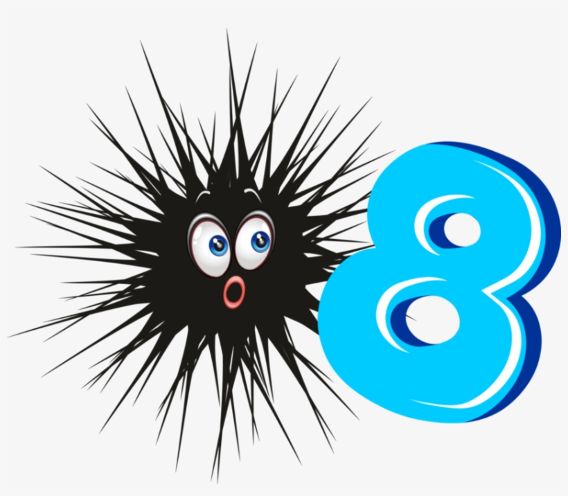 Riccio Di Mare Cartoon Sea Urchin Echinus Cartoon Vector - Erizos De Mar Animados, transparent png download