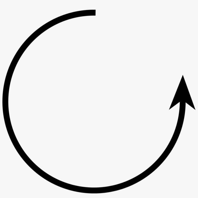 File - Counterclockwise Arrow - Svg, transparent png download
